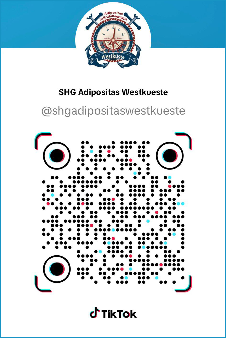 Folge uns auf Tiktok